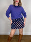 Wilfred Free Merino Wool Crewneck Sweater in Purple SOLD AS IS (Size M)