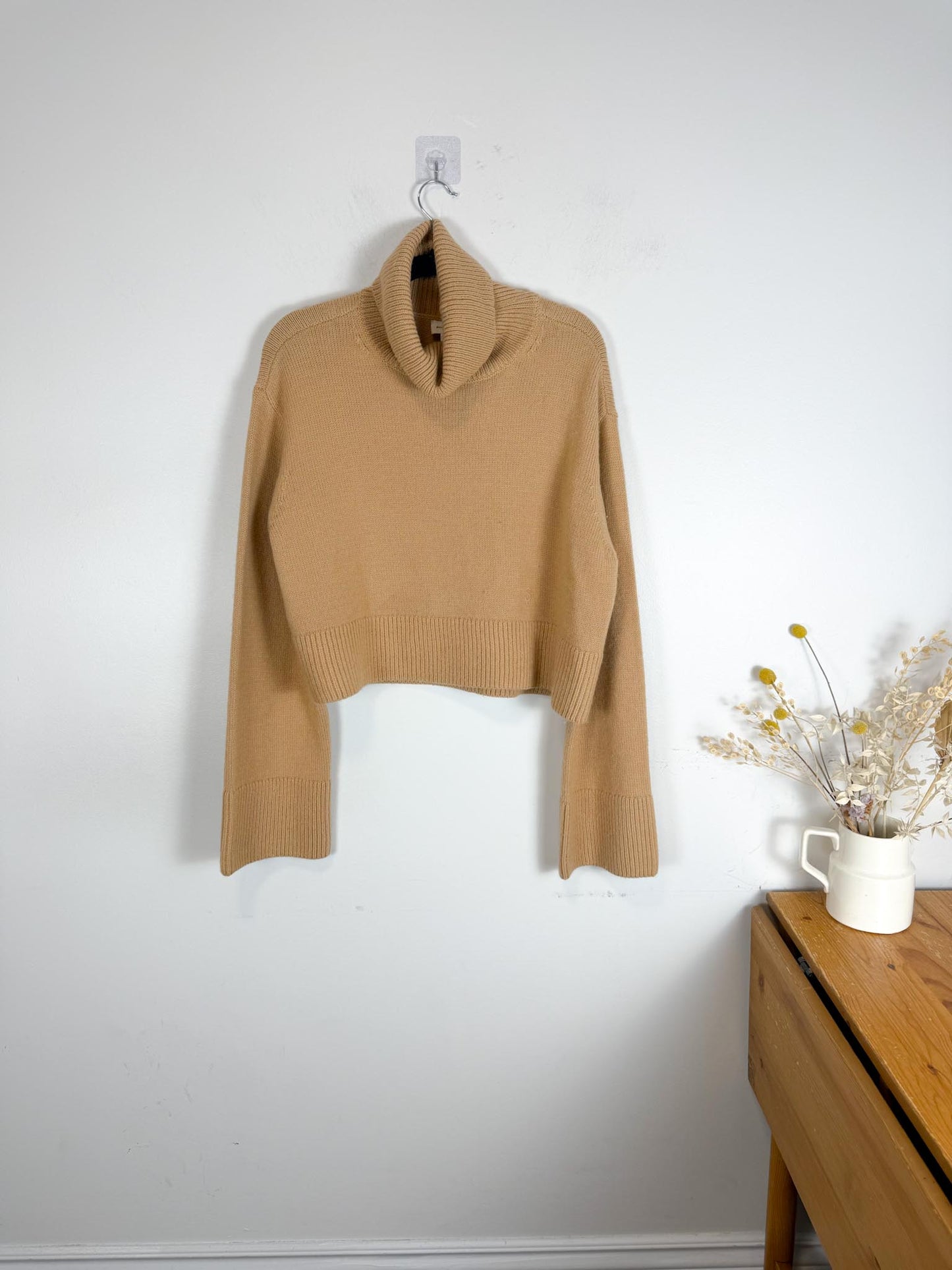 Song of Style "Olisa Oversized Turtleneck in Brown" (Size XS-L)