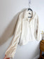 North Face Fleece Pullover Sweater in White (Size L)