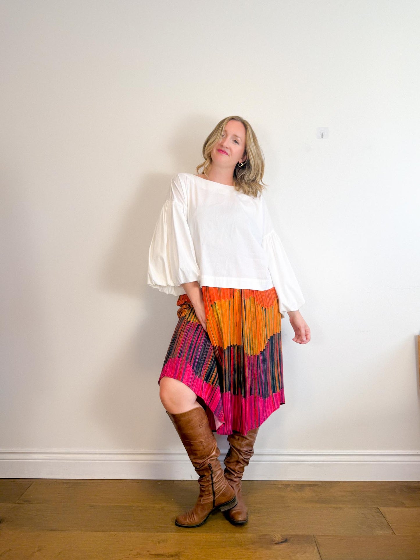 Hunter Bell Strapless Midi Dress (Size S/M)