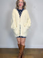 Smash & Tess Fuzzy Neutral Cardigan (Size 2XL)