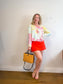 Lisa Todd Tie Dye V-Neck Sweater (Size S/M)