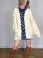 Smash & Tess Fuzzy Neutral Cardigan (Size 2XL)