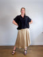 Banana Republic Cotton Poplin Popover Tunic in Black (Size S/M)