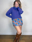 SEASALT CORNWALL Linen Floral Tunic Mini Dress (Size M/L)