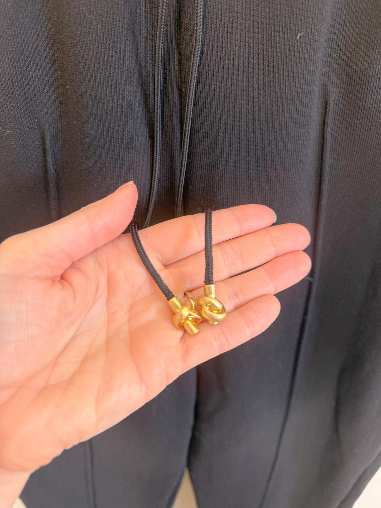 AJE "Flores Trackpant in Black" (Size S)