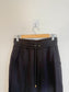 AJE "Flores Trackpant in Black" (Size S)