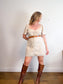 Abercrombie & Fitch Linen Mini Dress in Oatmeal (Size XL)