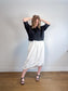 Free People "Picture Perfect Parachute Skirt in White" NWT (Size S-L)