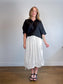 Free People "Picture Perfect Parachute Skirt in White" NWT (Size S-L)