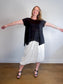 Oversized T-Shirt in Black (Size XXL)