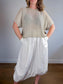 MIOU MUSE Distressed Oversized T-Shirt (Size L)