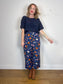 Princess Highway x ModCloth Linen Wide Leg Pants in Floral Print (Size 16)