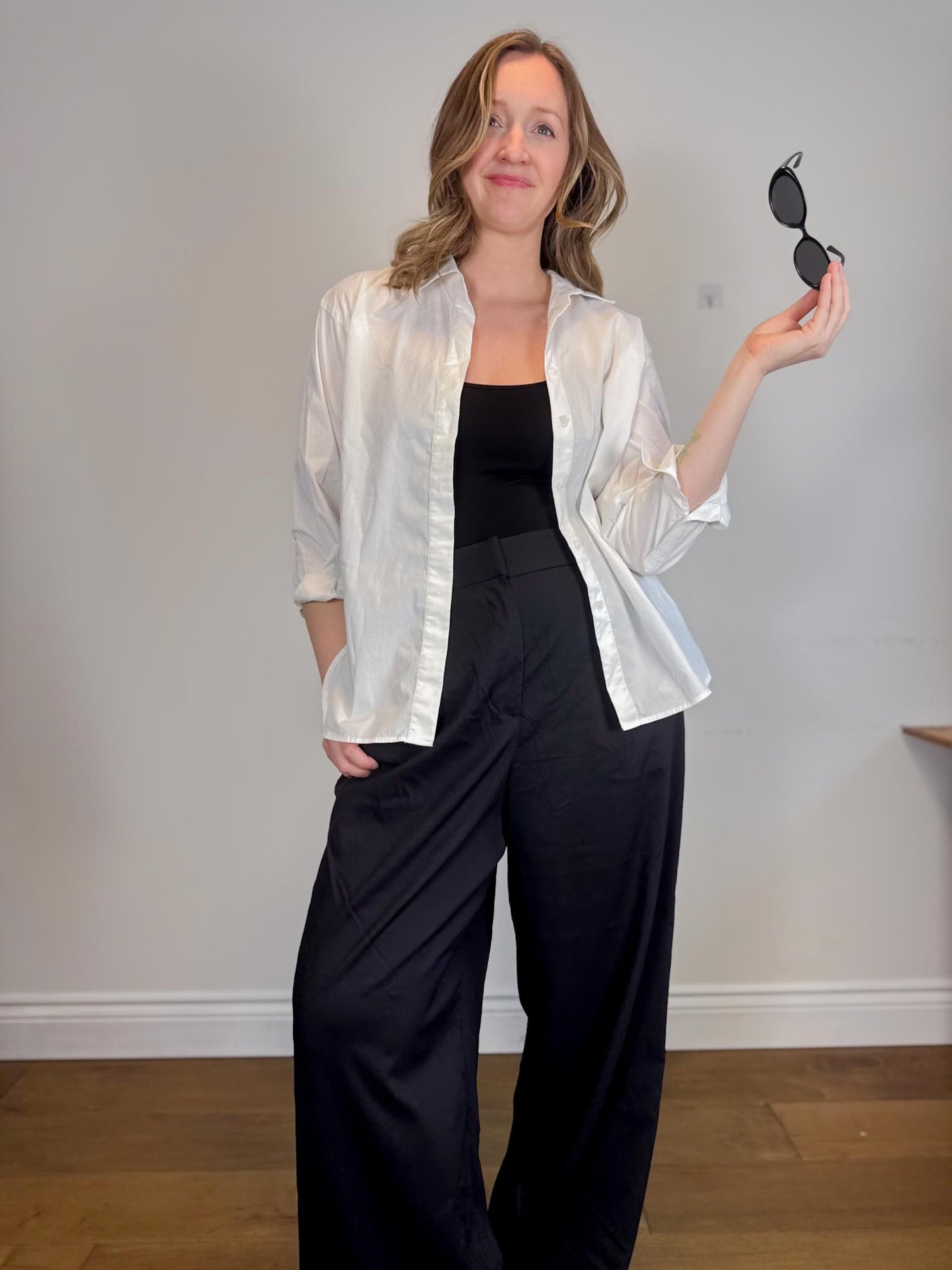 Kit & Ace White Blouse (Size M)