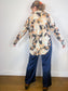 Free People Floral Blouse (Size L)