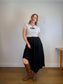 Levi’s Cowboy Cropped T-Shirt in Grey NWT (Size M)