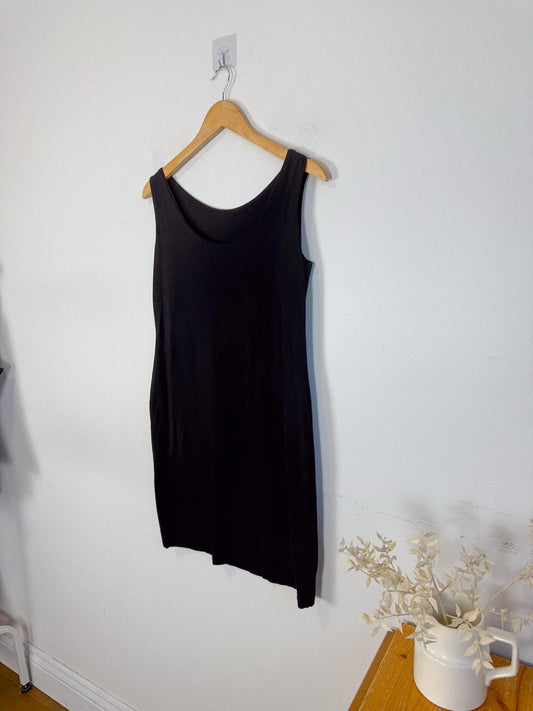 MiiK Slow Fashion Canadian Brand Mini Dress in Black (Size M)