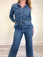 Gap Denim Utility Jumpsuit (Size S/M)