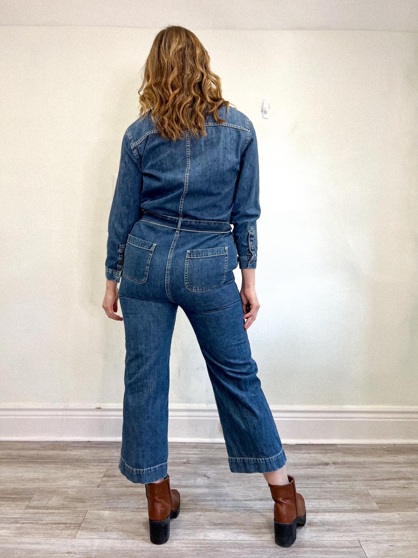 Gap Denim Utility Jumpsuit (Size S/M)