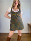 Anthropologie "Maeve Puff-Sleeve Twofer Mini Dress" (Size L)