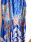RANNA GILL Embroidered Halter Midi Dress (Size S)