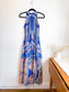 RANNA GILL Embroidered Halter Midi Dress (Size S)