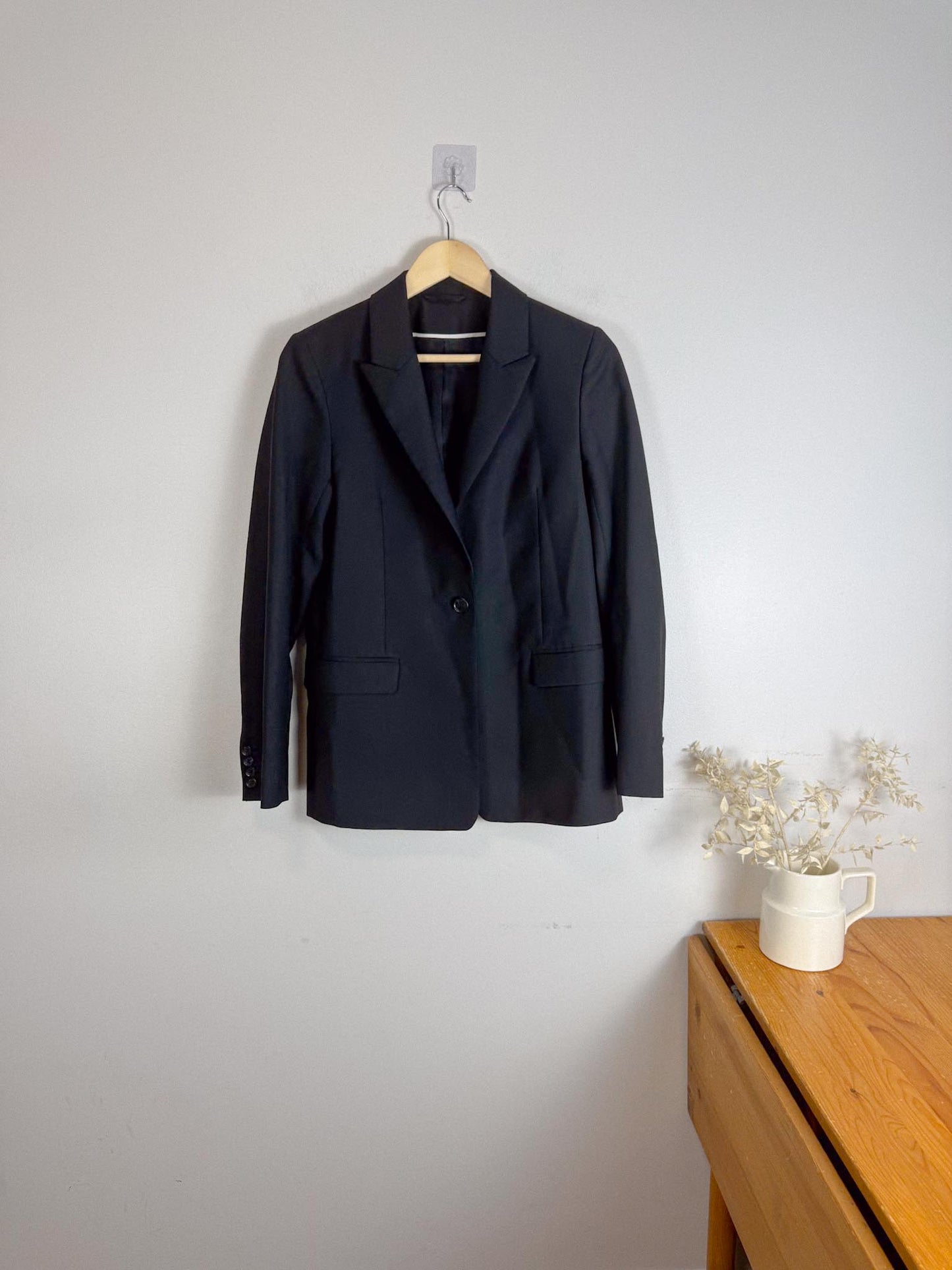 COS Wool Blazer in Black (Size S)