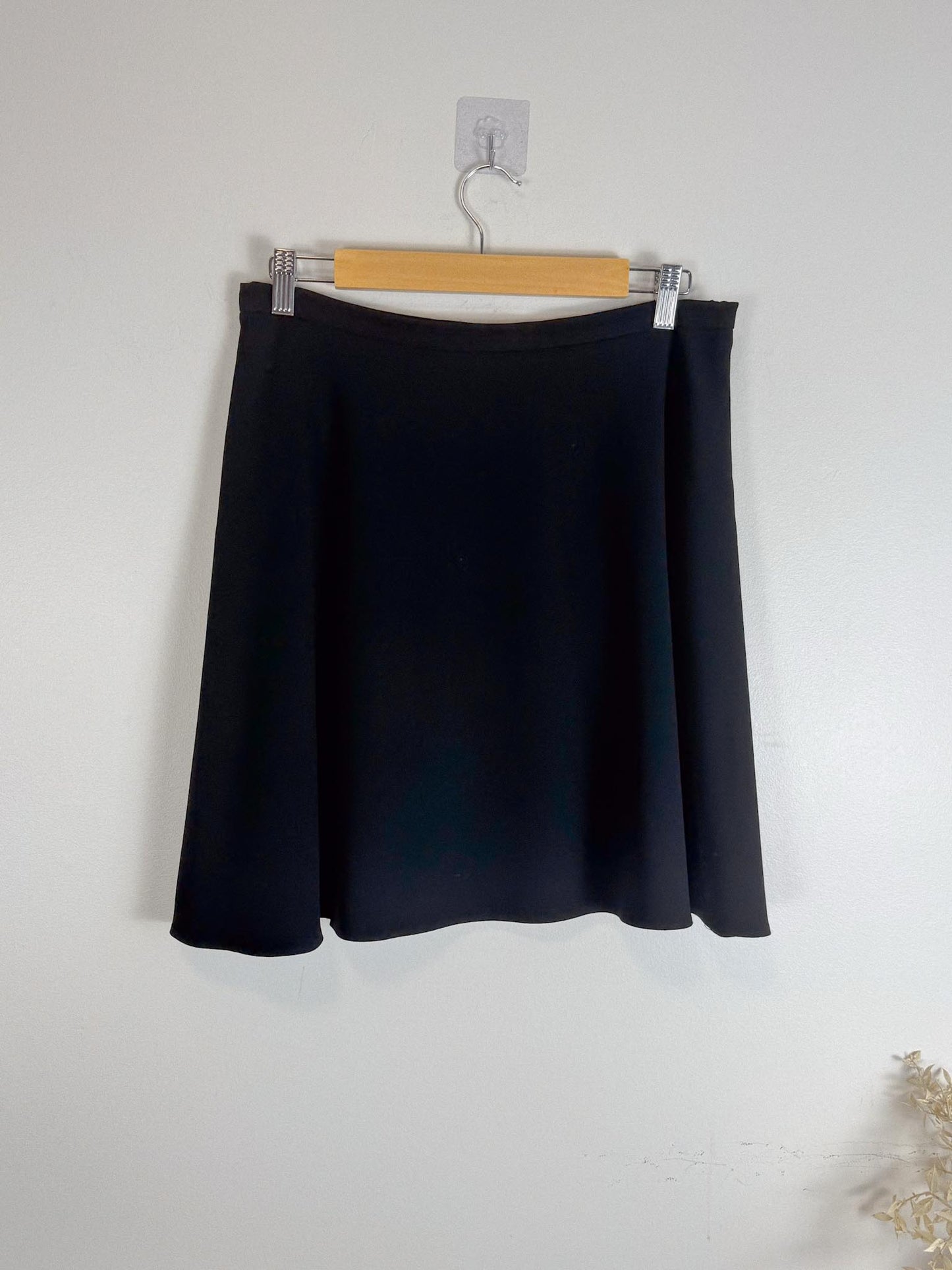 Judith & Charles Mini Skirt in Black (Size 12)