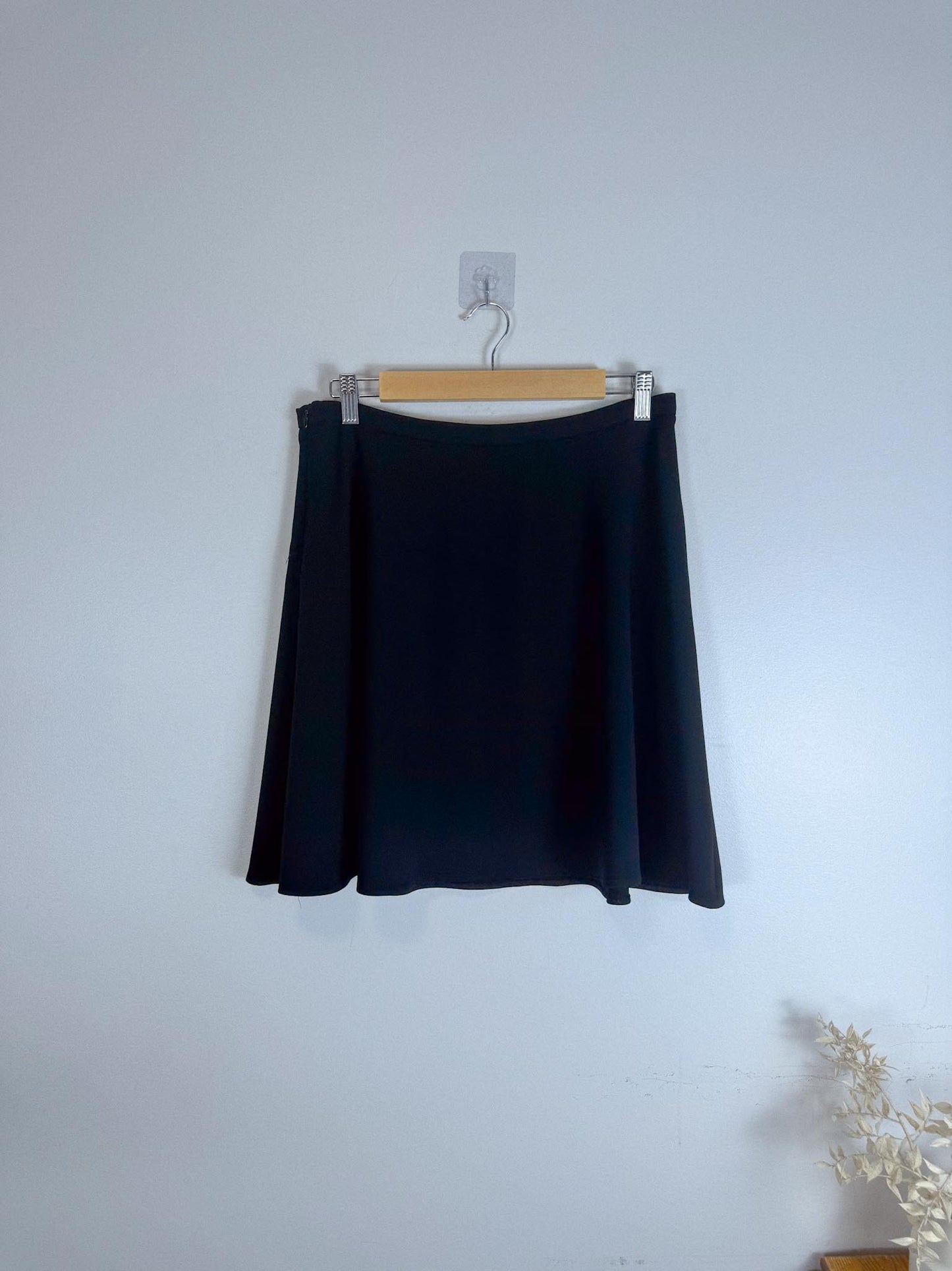 Judith & Charles Mini Skirt in Black (Size 12)