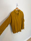 Billabong Cotton Blouse in Mustard (Size S/M)