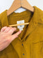 Billabong Cotton Blouse in Mustard (Size S/M)