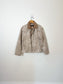 Abercrombie & Fitch "Floral Jacquard Jacket with Corduroy Collar" (Size S/M)