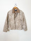 Abercrombie & Fitch "Floral Jacquard Jacket with Corduroy Collar" (Size S/M)