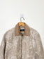 Abercrombie & Fitch "Floral Jacquard Jacket with Corduroy Collar" (Size S/M)