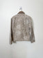 Abercrombie & Fitch "Floral Jacquard Jacket with Corduroy Collar" (Size S/M)