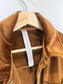 ALO Yoga "Ribbed Velour Mountain Side Shacket in Brow" (Size M/L)