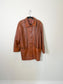 Vintage Bertanni Leather Jacket in Brown (Size L)