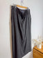 Vintage Gap Maxi Skirt in Dark Grey (Size L)
