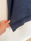 Vintage Liz Claiborne Linen Skirt in Navy (Size 20)