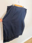 Vintage Liz Claiborne Linen Skirt in Navy (Size 20)