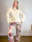 KOTN Slow Fashion "Women's Aswan Turtleneck in Natural" NWT (Size XS-S)
