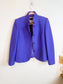 Vintage BASLER Wool Blazer in Purple (Size S/M)