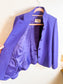 Vintage BASLER Wool Blazer in Purple (Size S/M)