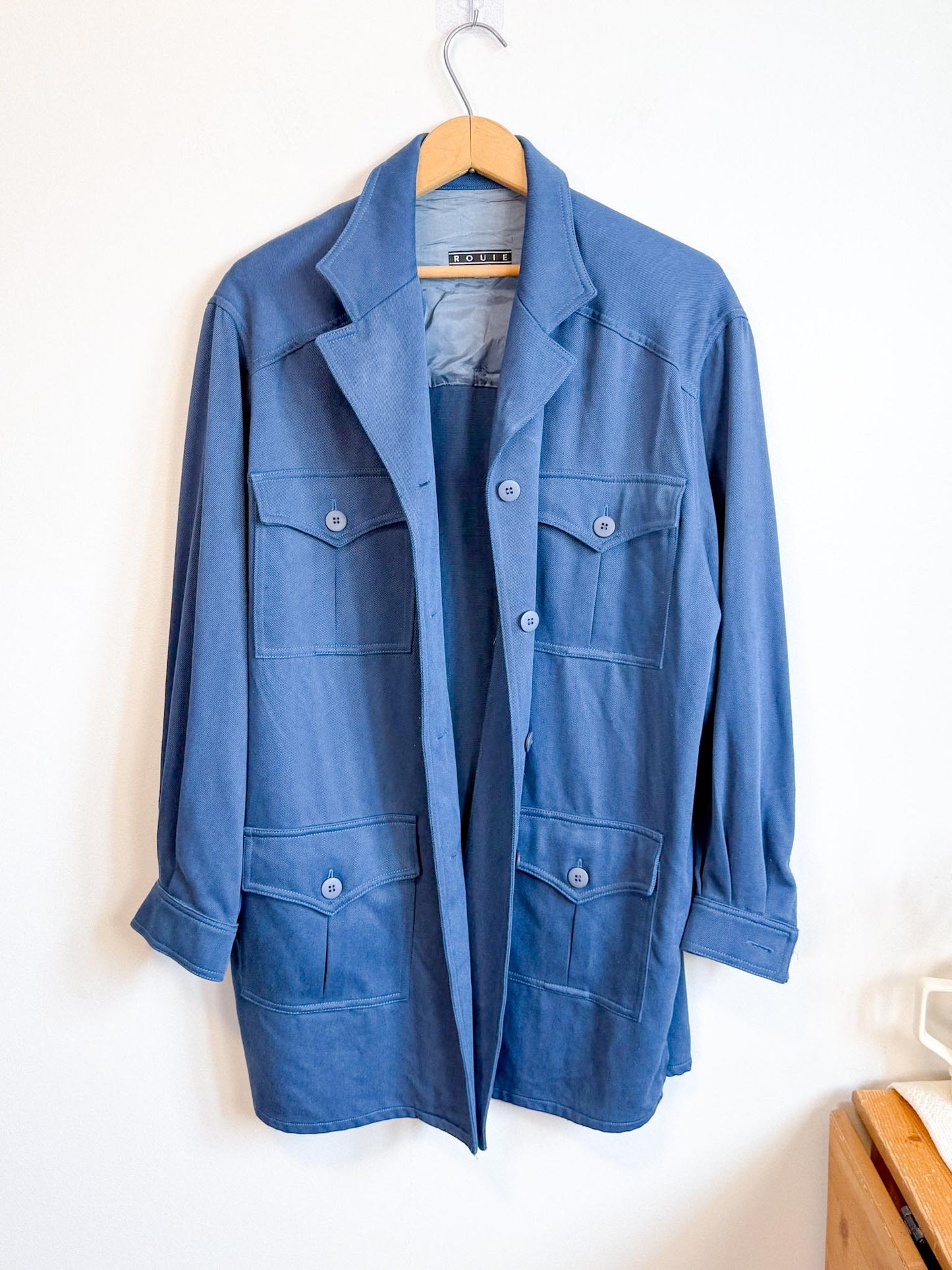 Vintage Oversized Jacket in Blue (Size L/XL)