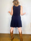 Ca Va De Soi Sustainable Knit "Margot Dress in Dark Plum"  (Size M/L)