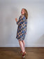 Weekend Max Mara Printed Shirt Dress (Size L)