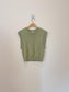 Wilfred Sweater Vest in Mint Green (Size M)
