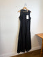COS "Dropped Waist Maxi Dress in Black" NWT (Size M)