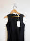 COS "Dropped Waist Maxi Dress in Black" NWT (Size M)