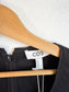 COS "Dropped Waist Maxi Dress in Black" NWT (Size M)